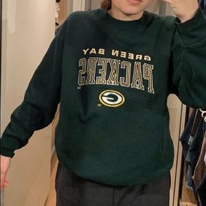 Green Bay packers oversized crewneck